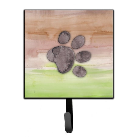 Carolines Treasures Dog Paw Watercolor Leash or Key Holder BB7359SH4